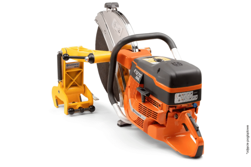 Przecinarka spalinowa ręczna do szyn tramwajowych Husqvarna K 1270 Rail 350mm + zacisk RA 10S