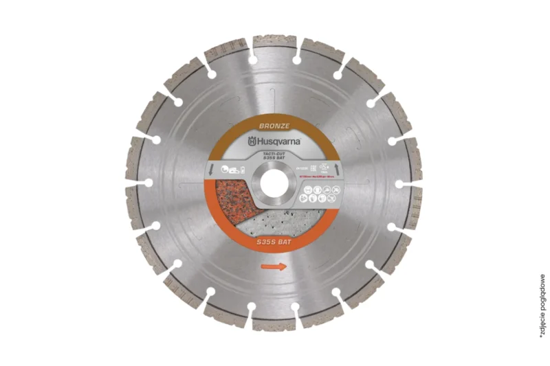 Tarcza diamentowa Husqvarna TACTI-CUT S35S BAT 250mm