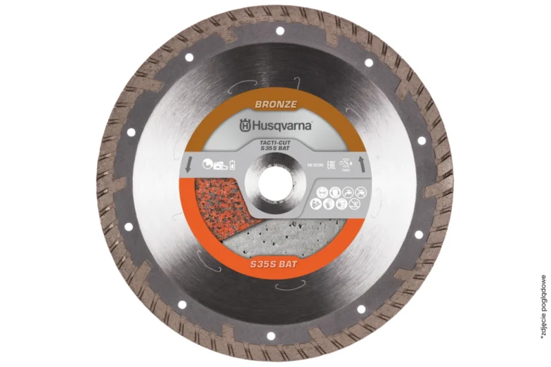 Tarcza diamentowa Husqvarna TACTI-CUT™ S35S BATTERY 230mm