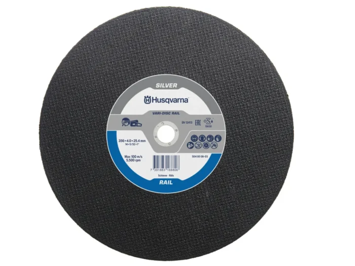 Tarcza ścierna do szyn kolejowych Husqvarna VARI-DISC™ RAIL 350 mm