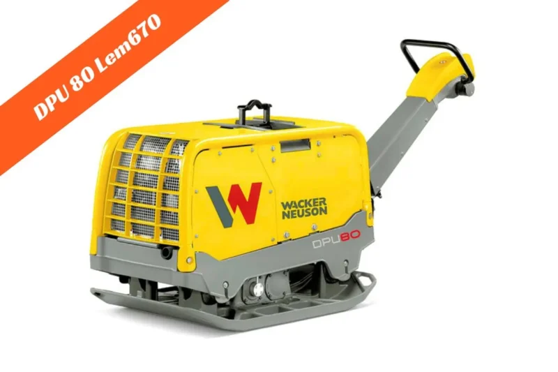 Dwukierunkowa zagęszczarka WACKER NEUSON DPU 80 Lem670