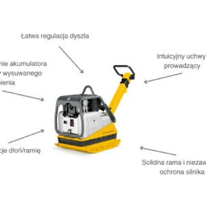 Dwukierunkowa zagęszczarka WACKER NEUSON DPU 6555 Hech