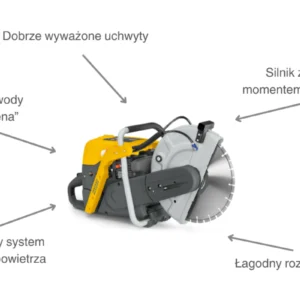 Przecinarka ręczna WACKER NEUSON BTS 635