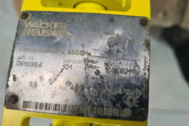 Zagęszczarka Wacker Neuson DPU 6555