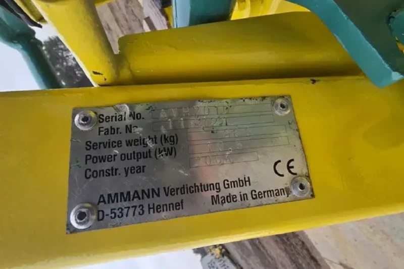 Zagęszczarka Ammann AVH 7010