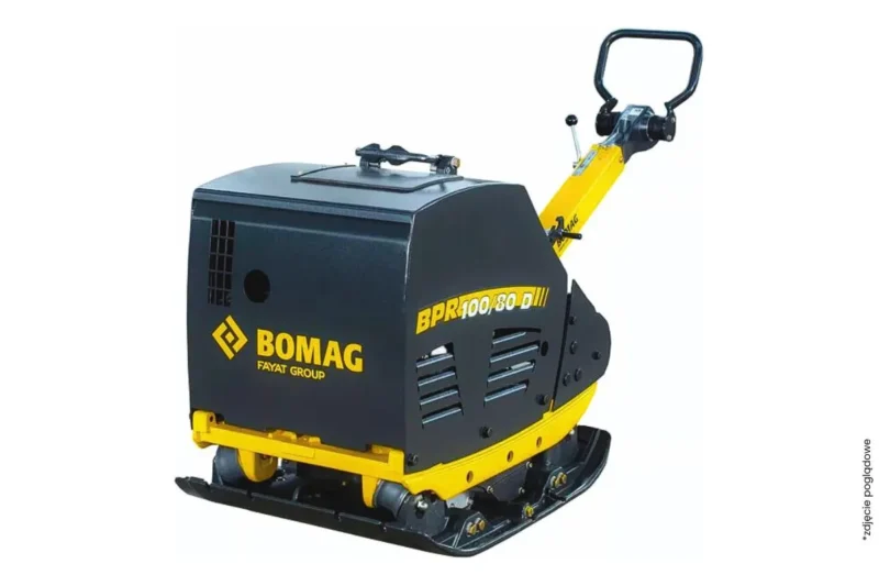 Dwukierunkowa zagęszczarka gruntu BOMAG BPR 100/80 D/E