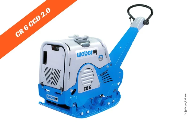 Dwukierunkowa zagęszczarka WEBER CR 6 CCD 2.0