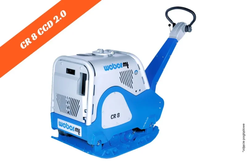 Dwukierunkowa zagęszczarka WEBER CR 8 CCD 2.0