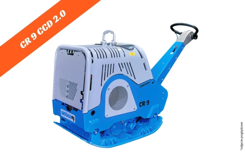 Dwukierunkowa zagęszczarka WEBER CR 9 CCD 2.0