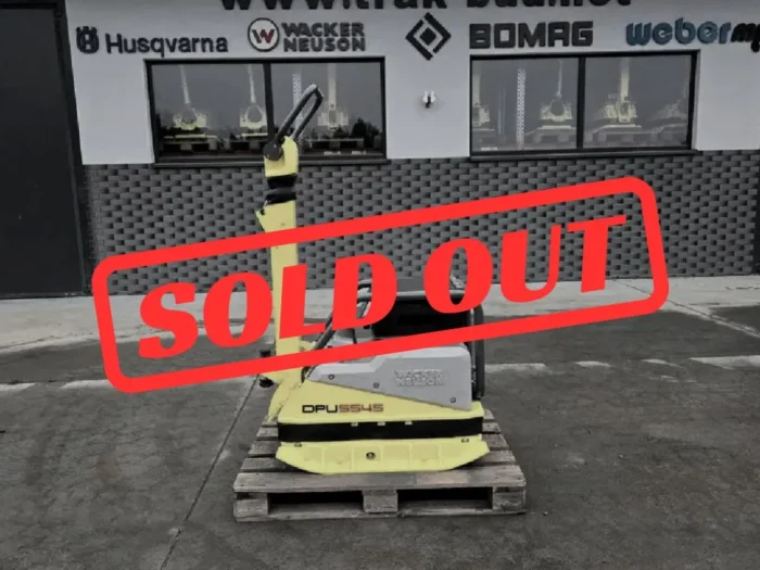 Zagęszczarka Wacker Neuson DPU 5545 z czujnikiem zagęszczania