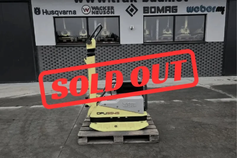 Zagęszczarka Wacker Neuson DPU 5545 z czujnikiem zagęszczania