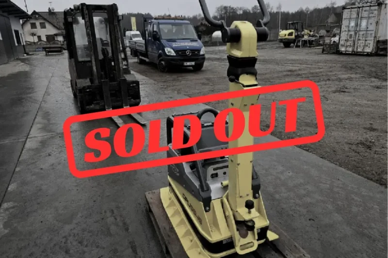 Zagęszczarka Wacker Neuson DPU 5545 z czujnikiem zagęszczania