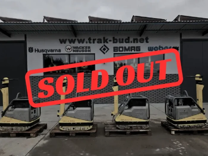 Zagęszczarka Wacker Neuson DPU 6555 Hech czujnik zagęszczania