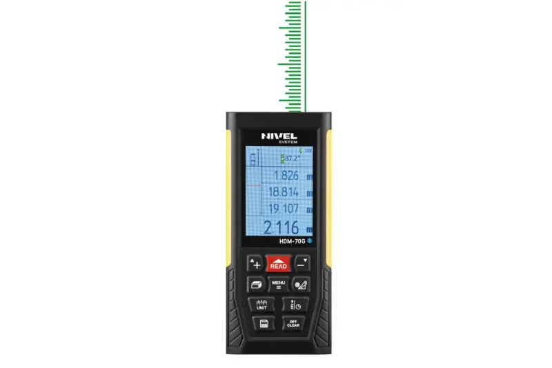 Dalmierz laserowy HDM-70G NIVEL SYSTEM z zieloną wiązką