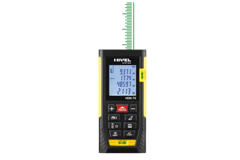 Dalmierz laserowy HDM-7G NIVEL SYSTEM z zieloną wiązką 