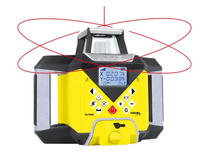 Laser obrotowy Nivel System NL740R DIGITAL