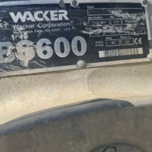 Zagęszczarka stopowa skoczek Wacker BS 600