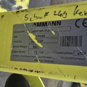 Zagęszczarka Ammann APH 6585