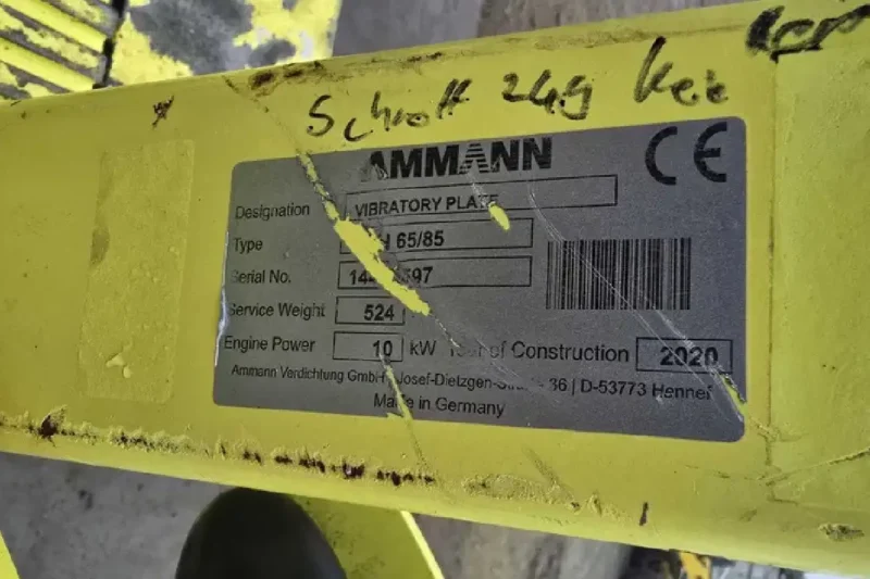 Zagęszczarka Ammann APH 6585