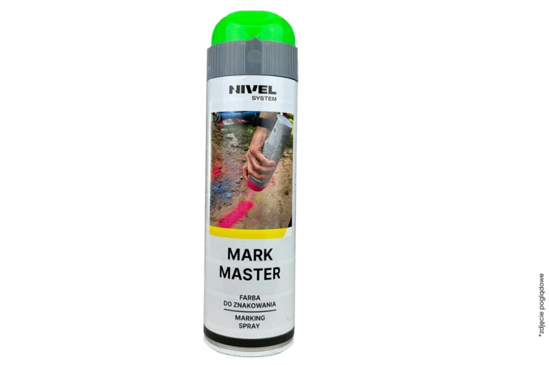 Farba w sprayu MARK MASTER od Nivel System - kolor zielony