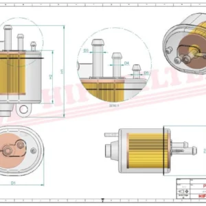 Filtr paliwa Hifi Filter SN 70326