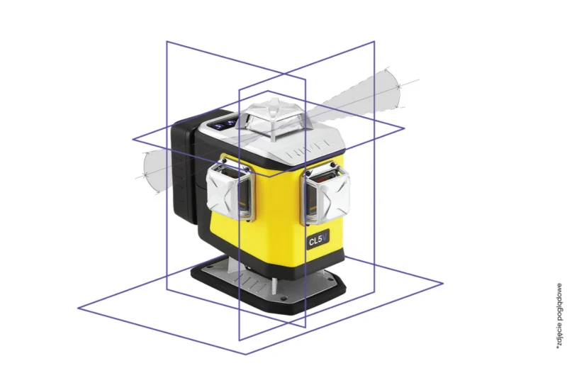Laser krzyżowy CL5V Nivel System