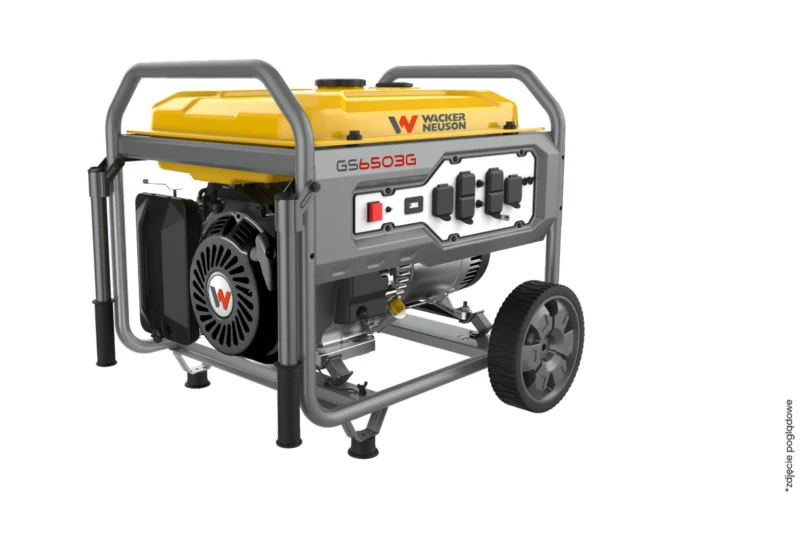 Przenośny agregat prądotwórczy WACKER NEUSON GS6503G