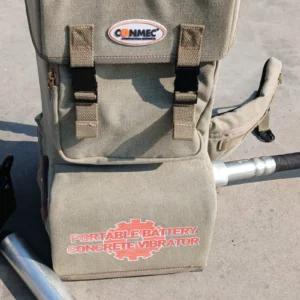 Wibrator plecakowy akumulatorowy Conmec CPV‑E Back Pack + buława 42mm wał 2m