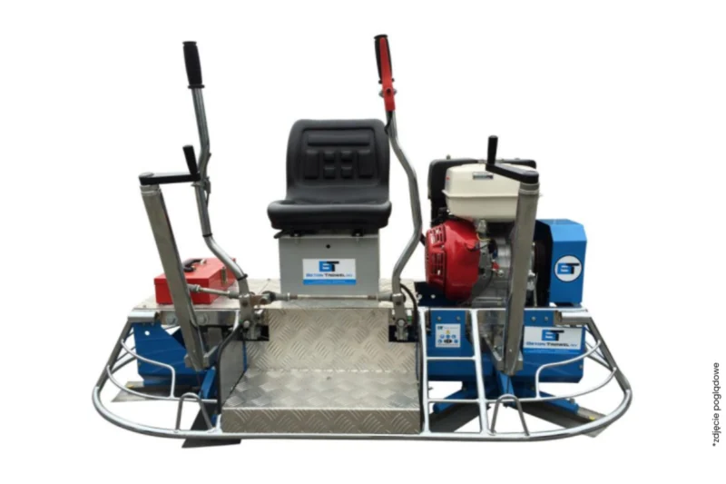 Zacieraczka samojezdna podwójna do betonu 2×75 cm BETON TROWEL BT750-2PFH13
