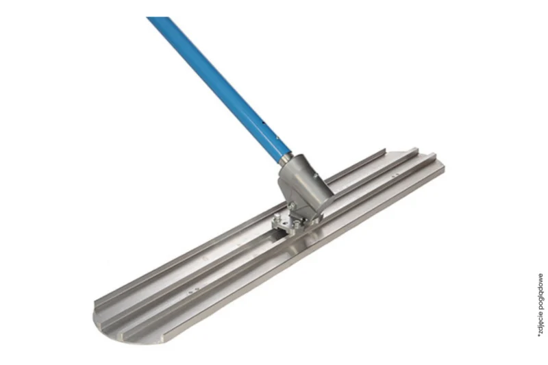 Aluminiowa listwa wygładzająca Beton Trowel Bullfloat BT350086 – 1800×200 mm + rury 3x1,8m