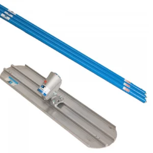 Aluminiowa listwa wygładzająca Beton Trowel Bullfloat BT350083 – 900×200 mm + rury 3x1,8m