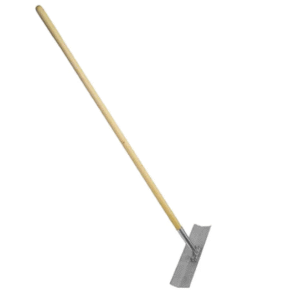 Stalowy zgarniacz betonu Beton Trowel T101035C z drewnianym trzonkiem