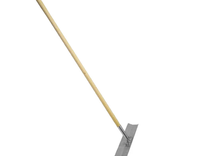 Stalowy zgarniacz betonu Beton Trowel T101035C z drewnianym trzonkiem