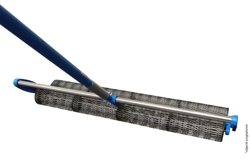 Wałek dwurolkowy siatkowy do ryflowania betonu BETON TROWEL BT36RTC 90cm + 3 uchwyty x 1,8m