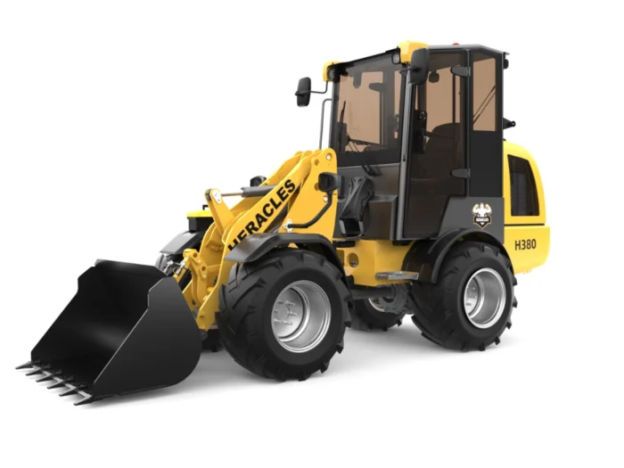 Kompaktowa ładowarka przegubowa HERACLES H380