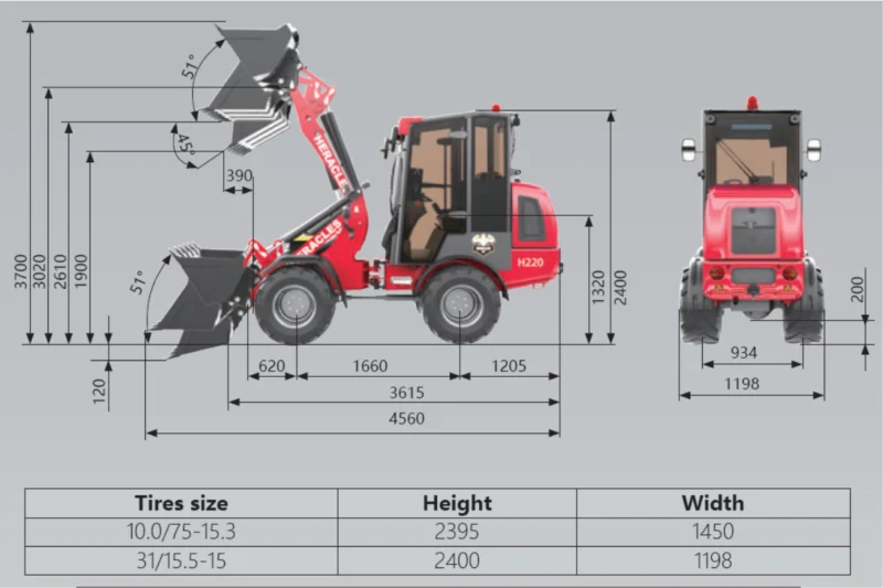 Ładowarka kołowa HERACLES H220