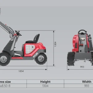Miniładowarka kołowa Heracles H130