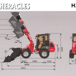 Ładowarka elektryczna teleskopowa HERACLES H280ET