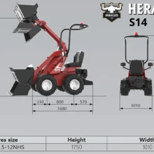 Ładowarka kołowa HERACLES S14