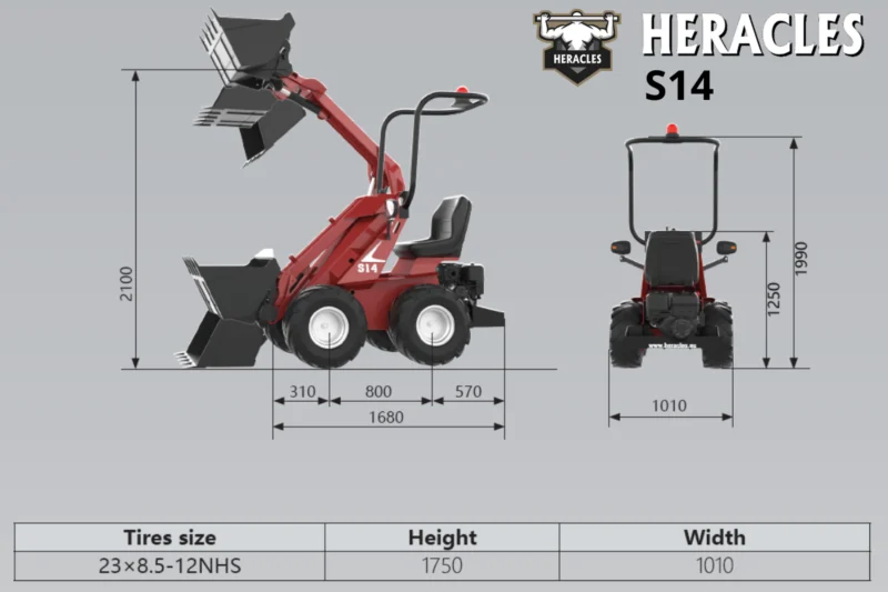 Ładowarka kołowa HERACLES S14