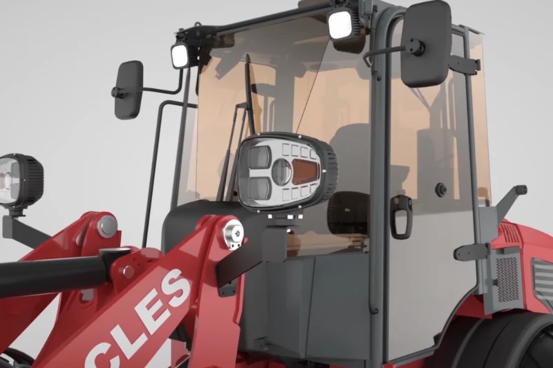 Ładowarka kołowa przegubowa HERACLES H580 YANMAR 73 KM