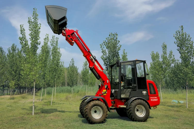 Ładowarka teleskopowa kołowa HERACLES H280T Yanmar 25KM