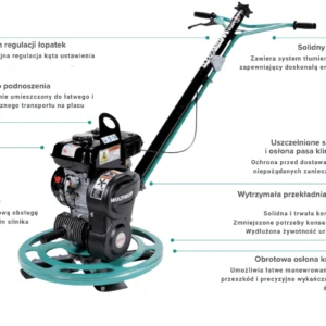 Zacieraczka krawędziowa WHITEMAN CA4HC 60cm