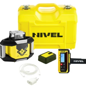 Niwelator laserowy z czujnikiem cyfrowym NIVEL SYSTEM NL300R DIGITAL (wiązka czerwona)