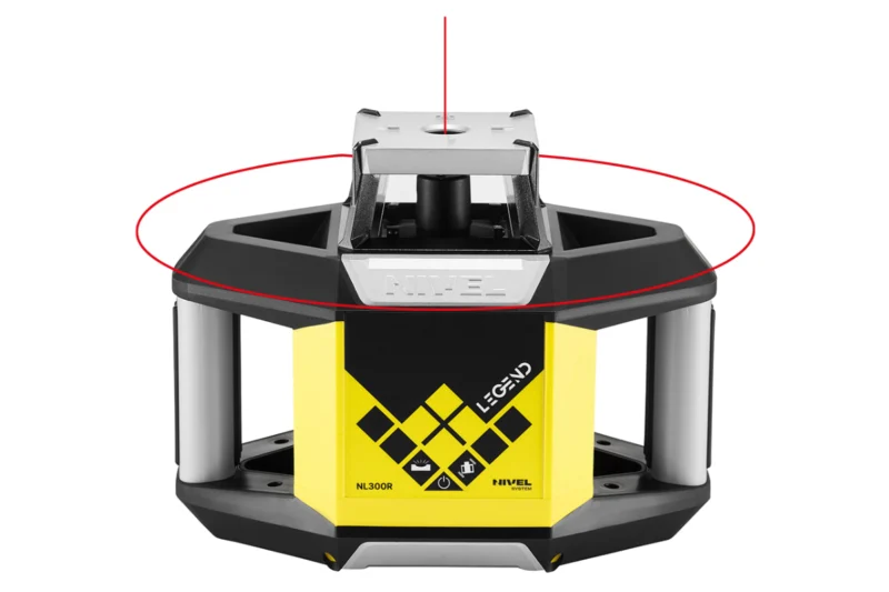 Niwelator laserowy z czujnikiem cyfrowym NIVEL SYSTEM NL300R DIGITAL (wiązka czerwona)