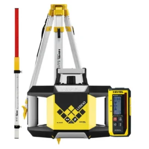 ZESTAW Niwelator laserowy NIVEL SYSTEM NL300R DIGITAL + czujnik laserowy + statyw SJJ1 + łata LS-24