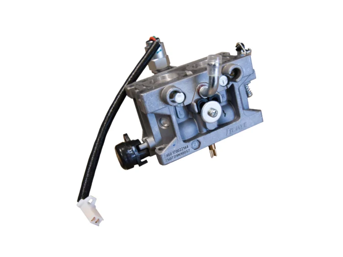 Gaźnik dwu-gardzielowy do kosiarki traktorka TB GARDEN LT-40R i LT-42R | silnik Loncin 586cc