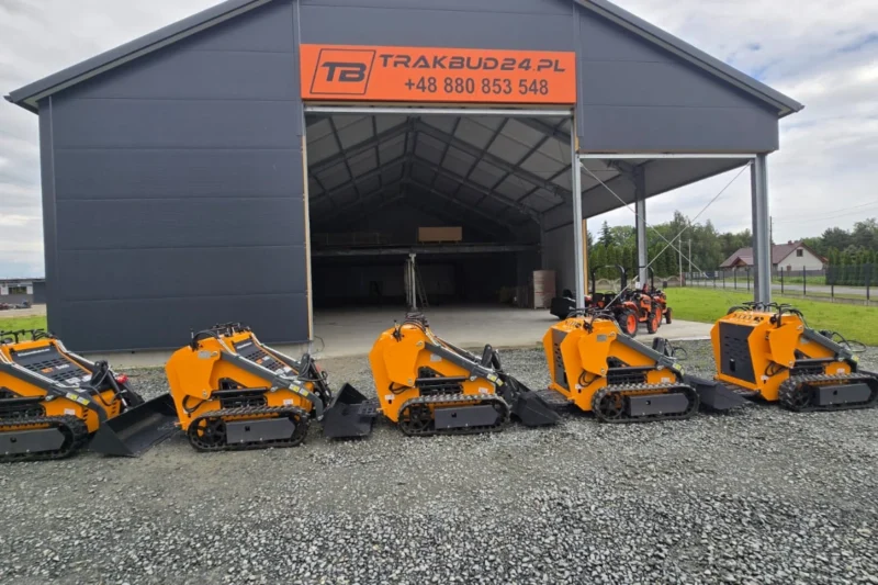 Mini ładowarka gąsienicowa Skid Steer BCT 400