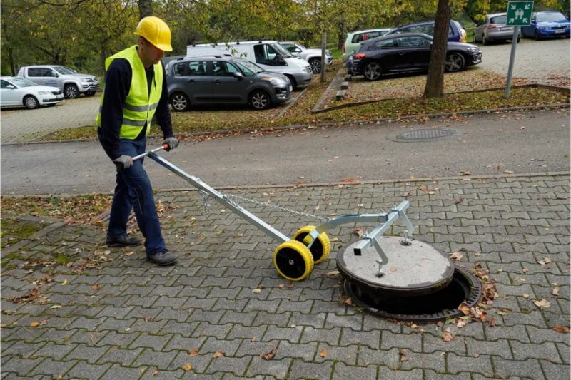 Podnośnik pokryw studzienek Probst EASYLIFT EL-SDH | do 800 mm