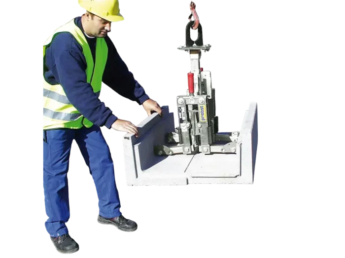 Chwytak do koryt kablowych Probst KKV-200 | 500 kg, mechaniczny